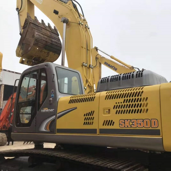 Kobelco SK350 Yellow Tail