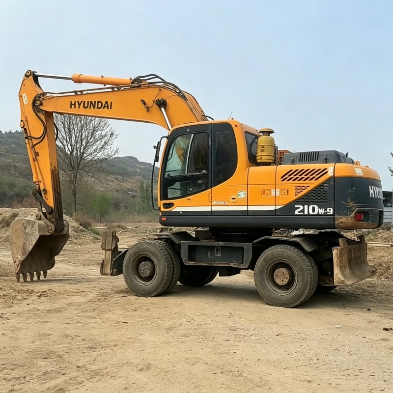 Hyundai 210 Wheeled Excavator
