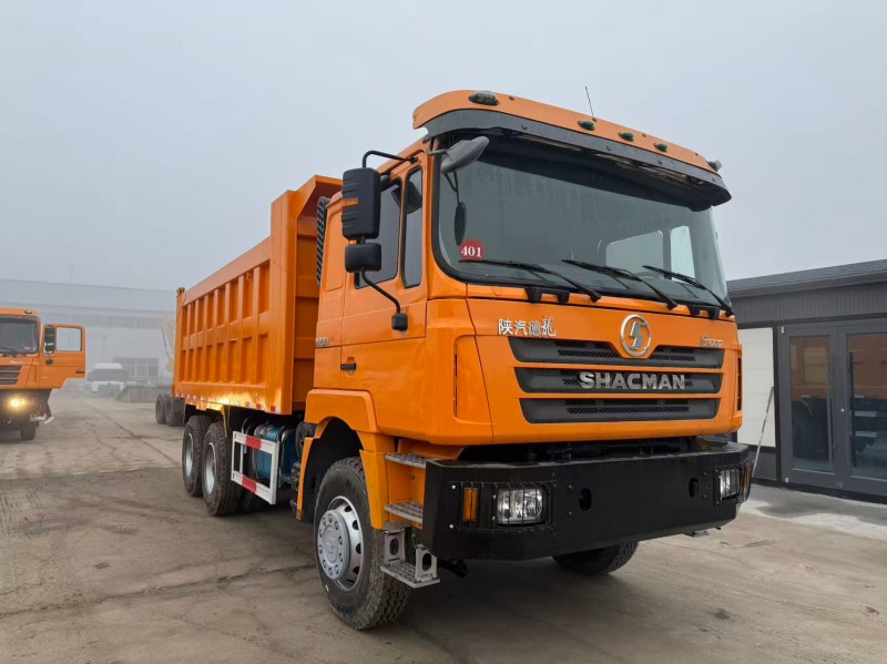 Shacman F3000 6×4 Dump Truck in Earth Yellow image 4