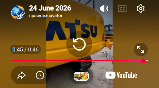 Used Excavator Exterior Walkaround