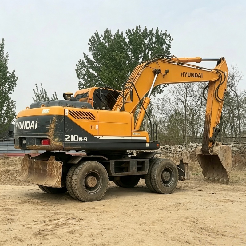 Hyundai 210 Wheeled Excavator image 7
