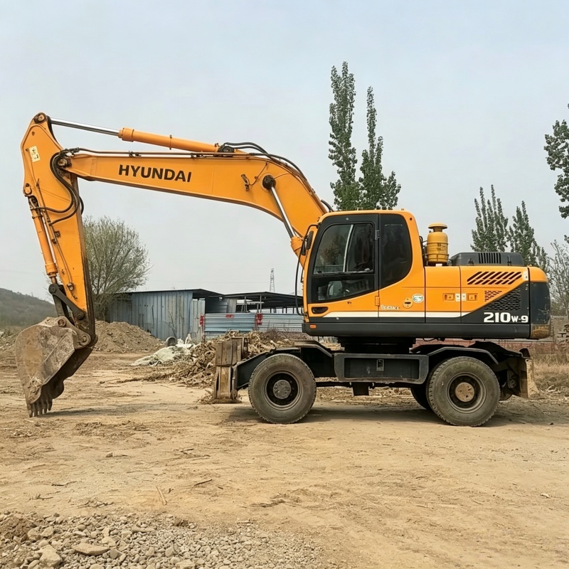 Hyundai 210 Wheeled Excavator image 5