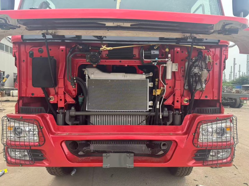 Sinotruk HOWO 6×4 Dump Truck in Red image 9